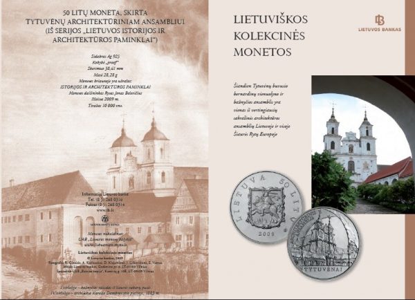2009 Lankstinukas Tytuvėnų architektūrinis ansamblis