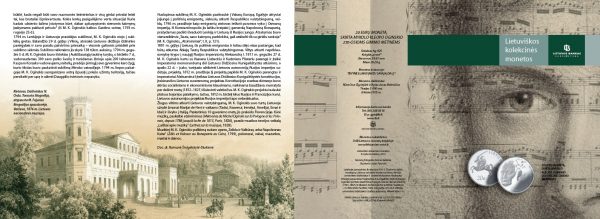 2015 Lankstinukas Mykolo Kleopo Oginskio 250-osios gimimo metinės - Image 2