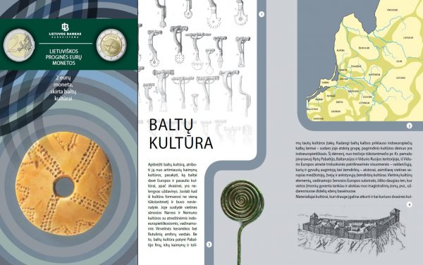 2016 Lankstinukas 2 eurų moneta, skirta baltų kultūrai - Image 2