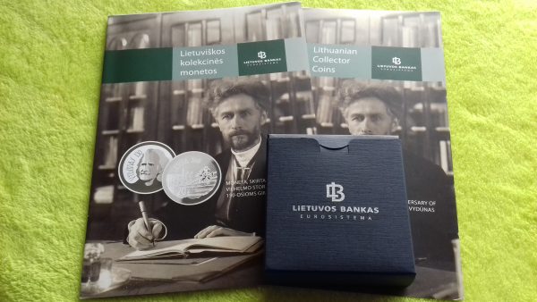 2018 20 € LB kolekcinė moneta, skirta Vydūno 150 metų sukakčiai - Image 6