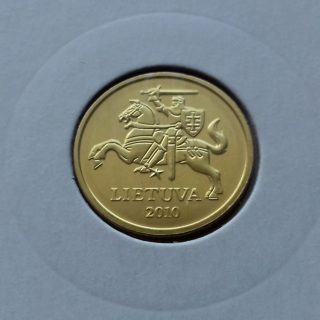 2010 10 centų