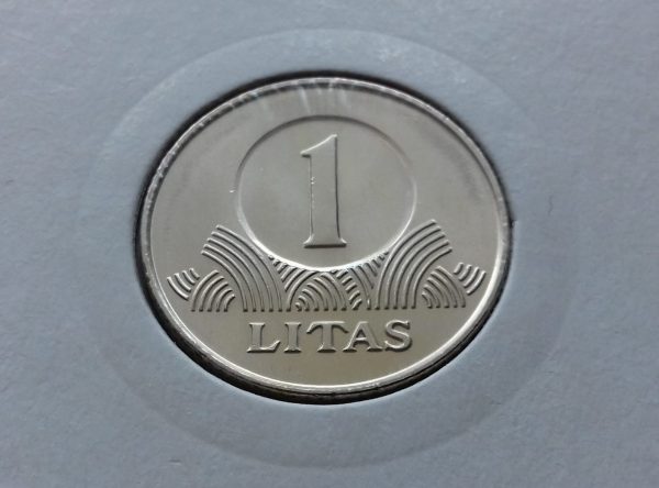 2002 1 litas - Image 2