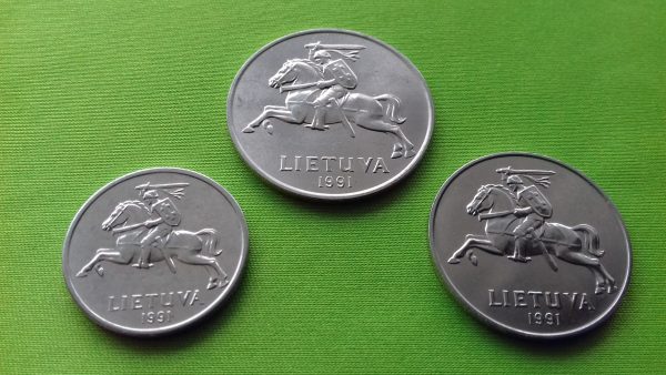 1991 1, 2 ir 5 centai - Image 2