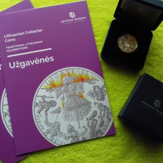 2019 moneta, skirta Užgavėnėms
