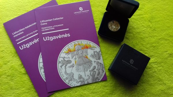 2019 moneta, skirta Užgavėnėms