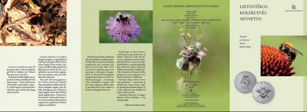 2008 Lankstinukas Lietuvos gamta - kamanė - Image 2