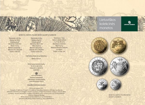 2010 Lankstinukas Žalgirio mūšio 600 metų sukaktis