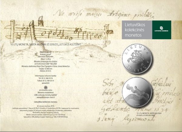 2010 Lankstinukas Lietuvos kultūra - muzika