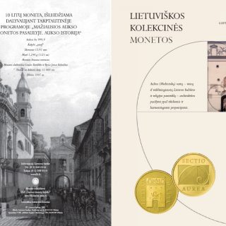 2007 Lankstinukas Mažiausios aukso monetos pasaulyje - aukso istorija