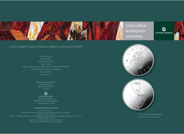 2011 Lankstinukas Lietuvos kultūra - teatras