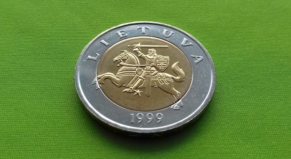 1999 5 litai