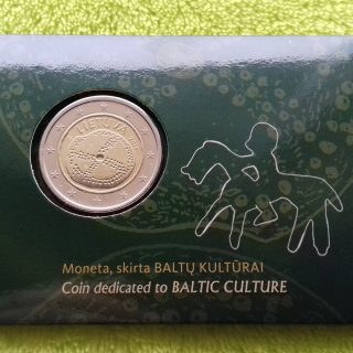 2016 2 € moneta, skirta baltų kultūrai