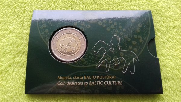 2016 2 € moneta, skirta baltų kultūrai