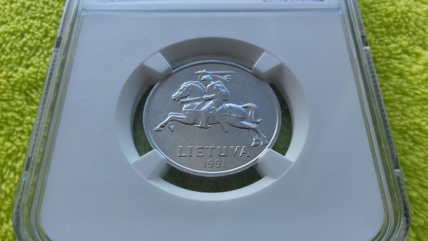 1991 5 centai MS 65 - Image 2