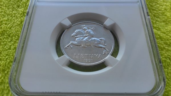 1991 5 centai MS 66 - Image 2