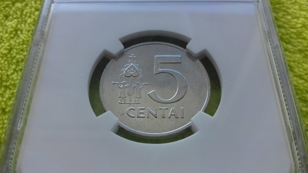 1991 5 centai MS 66 - Image 5