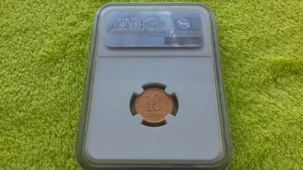 1991 10 centų MS 64 RD - Image 4