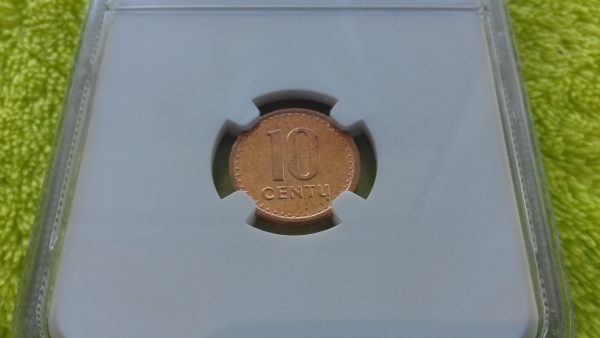 1991 10 centų MS 64 RD - Image 5