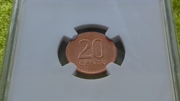 1991 20 centų MS 65 RD - Image 3