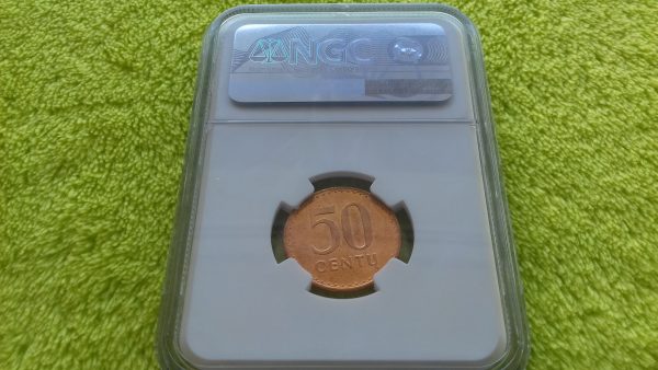 1991 50 centų MS 65 RD - Image 4