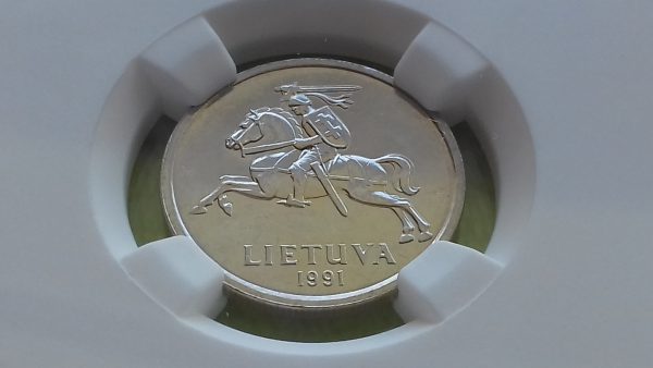 1991 2 litai MS 64 - Image 4