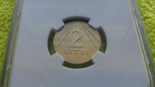 1991 2 litai MS 64 - Image 6
