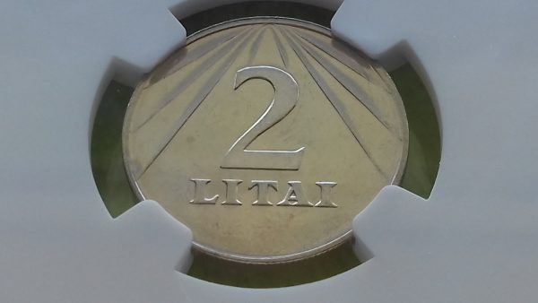 1991 2 litai MS 64 - Image 7
