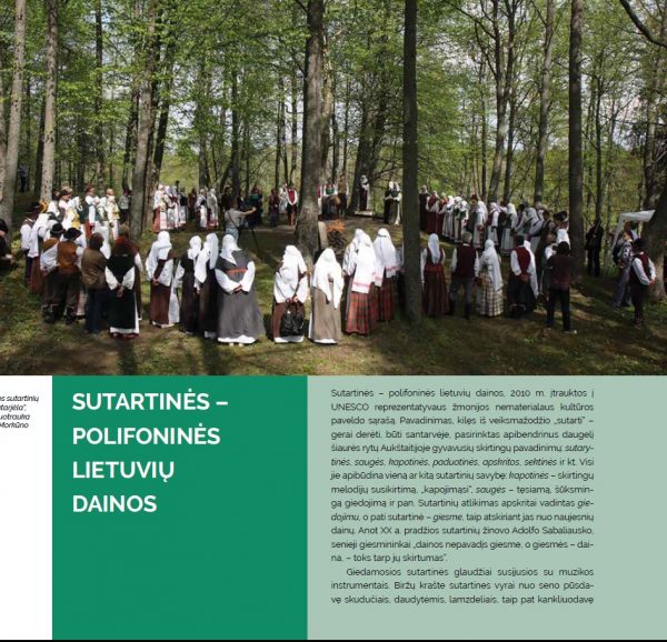2019 Lankstinukas sutartinėms, lietuvių daugiabalsėms dainoms - Image 2