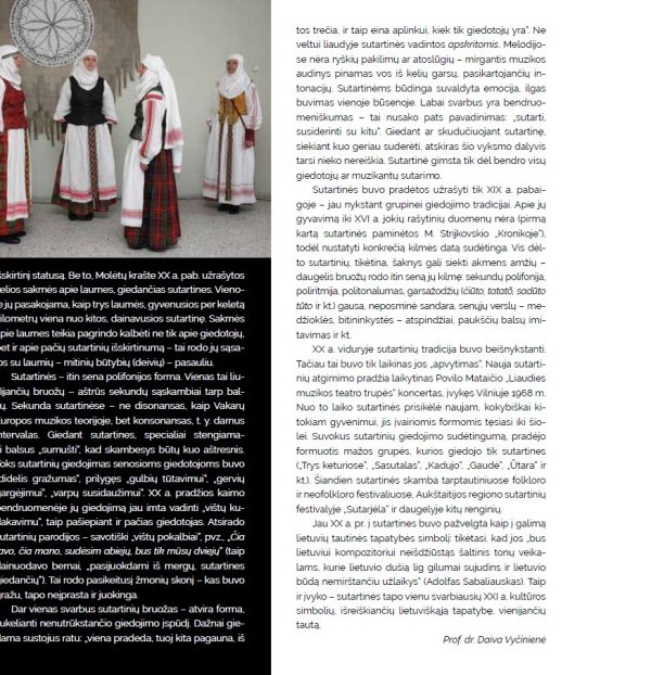 2019 Lankstinukas sutartinėms, lietuvių daugiabalsėms dainoms - Image 5