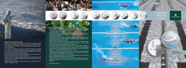 2016 20 € monetos lankstinukas skirtas Rio de Žaneiro olimpinėms žaidynėms - Image 2