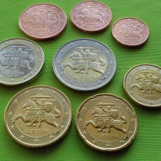 2015 LR euro monetų rinkinys