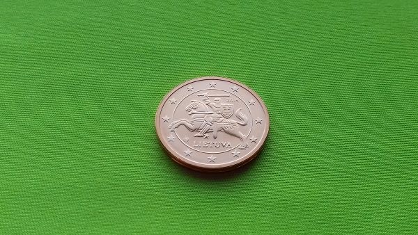 2015 2 euro centai - Image 3