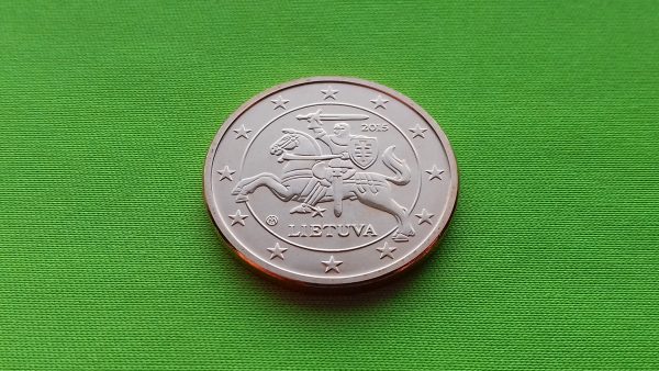 2015 5 euro centai - Image 3