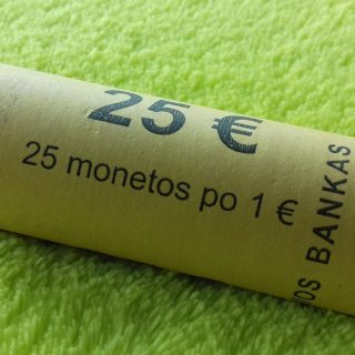 2015 1 € ritinėlis