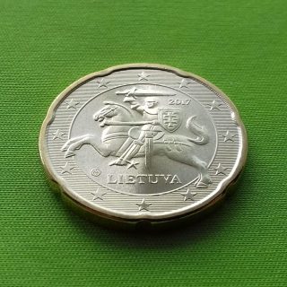 2017 20 euro centų