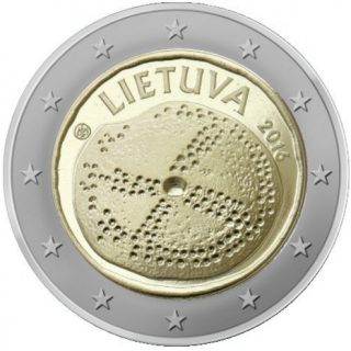 2016 2 € moneta, skirta baltų kultūrai