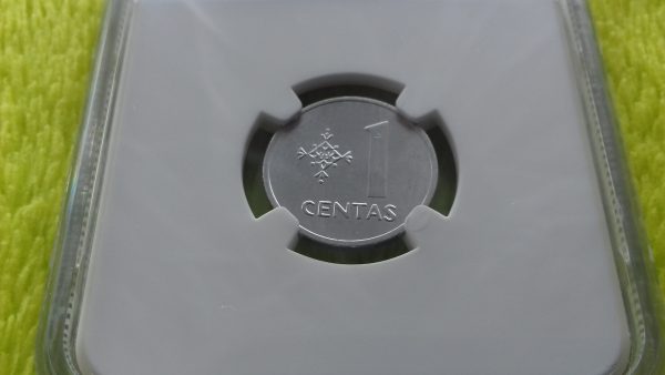 1991 1 centas MS 67 - Image 6