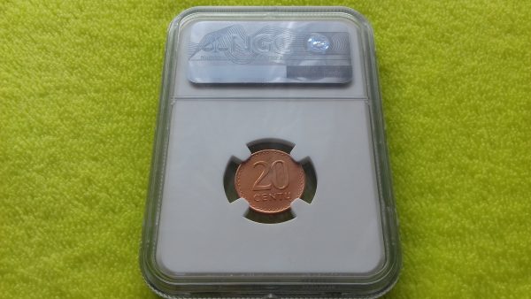 1991 20 centų MS 66 RD - Image 4