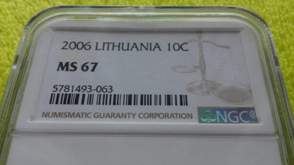 2006 10 centų MS 67 - Image 2