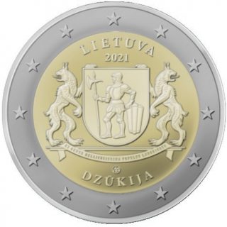 2021 2 € moneta, Dzūkijai
