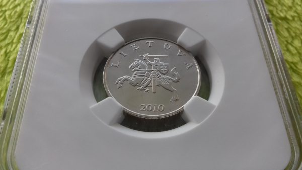 2010 1 litas MS 66 - Image 3