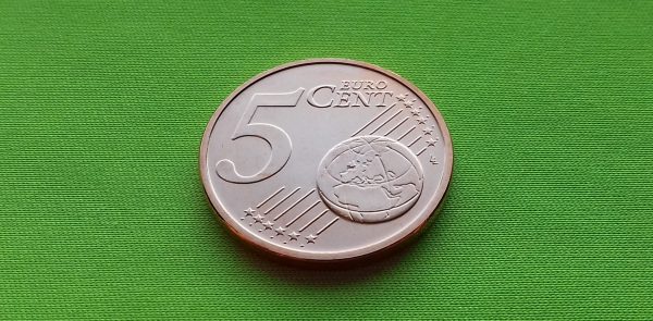 2021 5 euro centai - Image 4