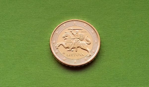 2021 10 euro centų