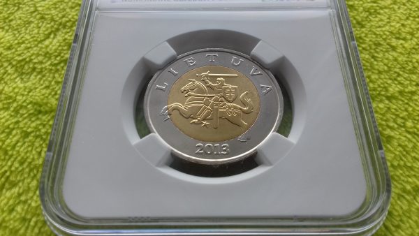 2013 5 litai MS 65 - Image 3