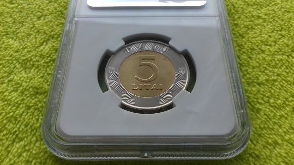 2013 5 litai MS 65 - Image 5