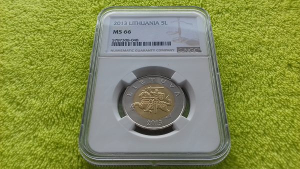 2013 5 litai MS 66