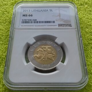 2013 5 litai MS 66