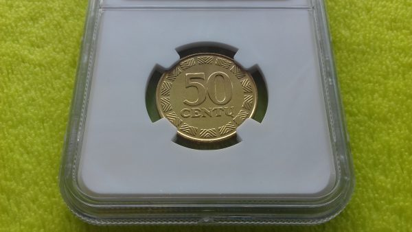 1998 50 centų MS 64 - Image 5