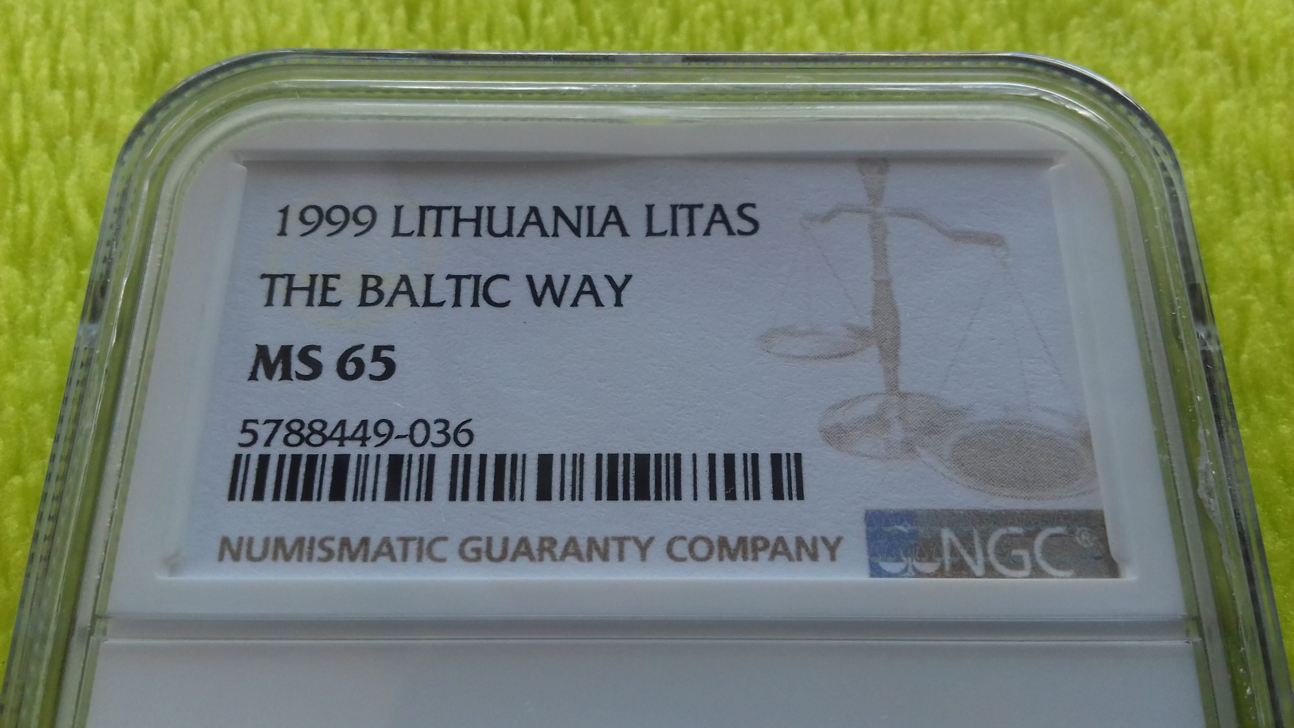 "Baltijos kelias" MS 65 - Image 2