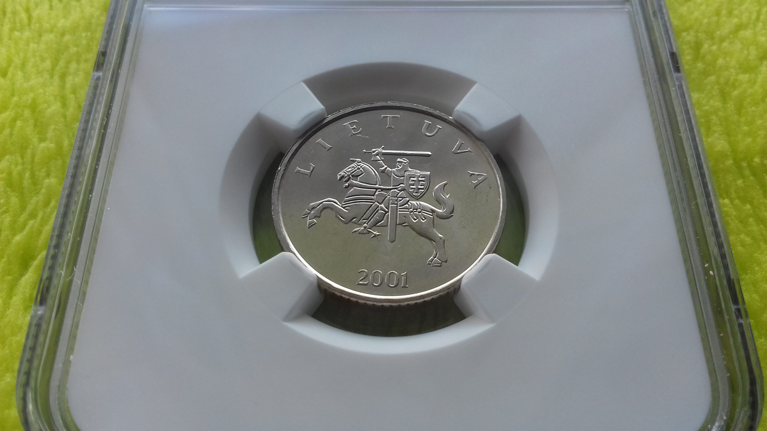 2001 1 litas MS 66 - Image 3